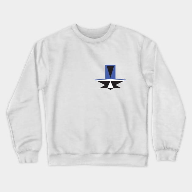 Deltan insignia from 'Space: 1999' Crewneck Sweatshirt by RichardFarrell